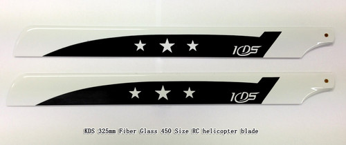 KDS 325mm Fiber Glass 450 Size RC helicopter blade
