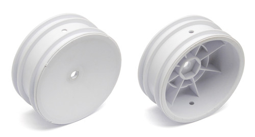 Team Associated 12mm Hex 2.2 Front Buggy Wheels (2) (B6) (White)