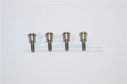 STAINLESS STEEL KINGPINS FOR FRONT C HUBS - 4PC SET STAINLESS STEEL KINGPINS FOR FRONT C HUBS - 4PC SET