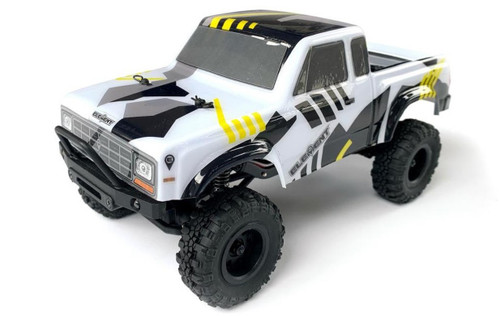 Element RC Enduro24 Sendero 1/24 4WD RTR Scale Mini Trail Truck (Black/Yellow) w/2.4GHz Radio