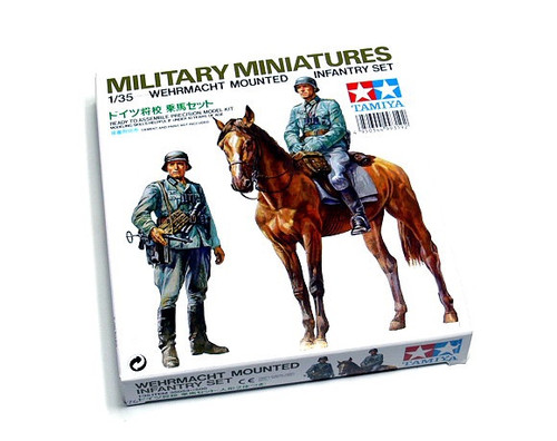Tamiya - 1/35 Wehrmacht Mounted Infantry Set  [35053]