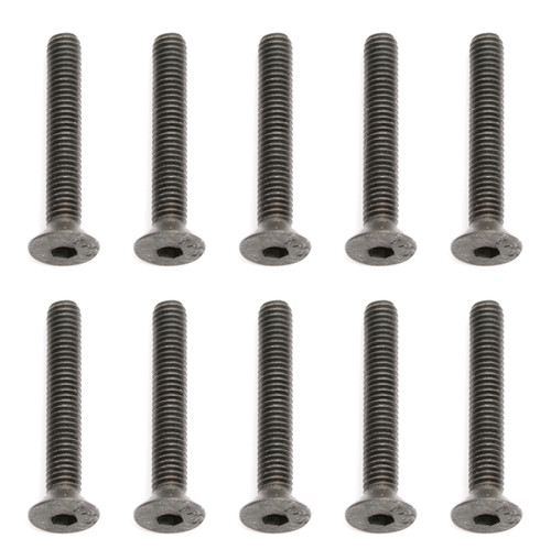 Team Associated M3x24mm Flat Head Screws (10)