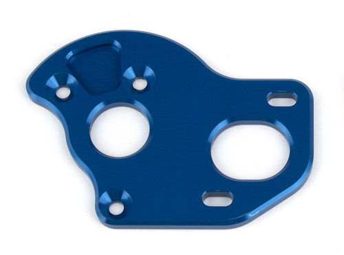 Team Associated RC10T6.2 Laydown Motor Plate (Blue)