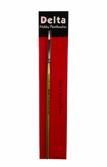 Delta Paintbrush Size 2 Round Toray