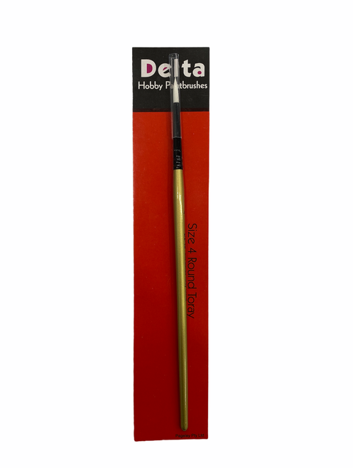 Delta Paintbrush Size 4 Round Toray