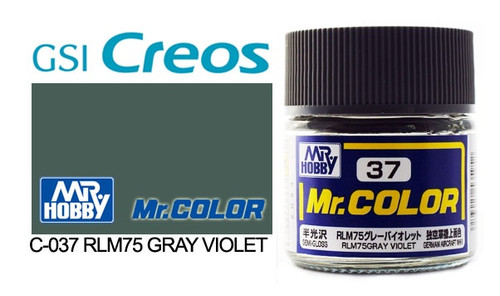 Gunze - C037 Mr Color Semi Gloss RLM75 Grey Violet