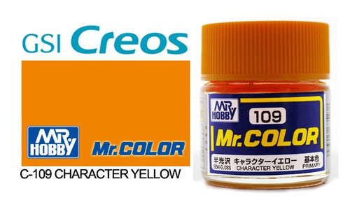 Gunze - C109 Mr Color Semi Gloss Character Yellow