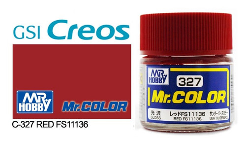 Gunze - C327 Mr Color Gloss Red FS11136