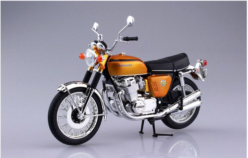 Aoshima - 1/12 Diecast Honda CB750 Four (K0) Candy Gold