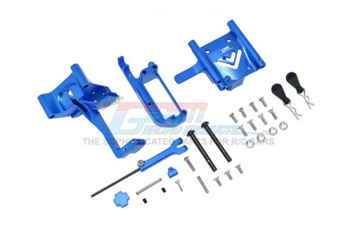 ALUMINUM HANDBRAKE KIT + CENTER DIFFERENTIAL COVER - 31PC SET