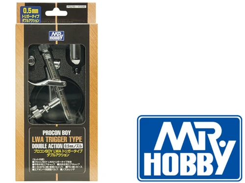 Pistolet Aérographe Mr.Hobby PS290 - 0.5mm - Déclencheur à Double Action - Pour Maquettes Et Hobby