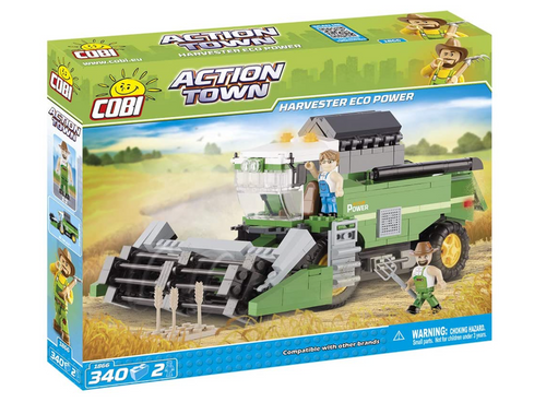 Cobi - Action Town 1866 HARVESTER ECO POWER 340pc