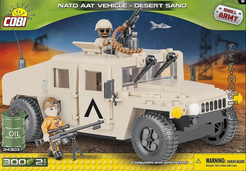 Cobi - Small Army 24303 NATO AATV DESERT SAND 300pcs