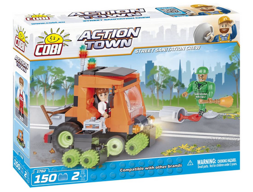 Cobi - Action Town 1782 Street Sanitation 150pcs