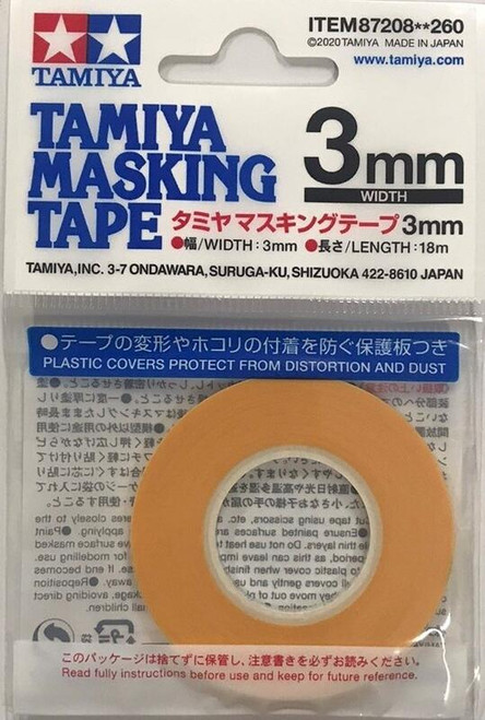 Tamiya 3mm masking tape 87208  yellow