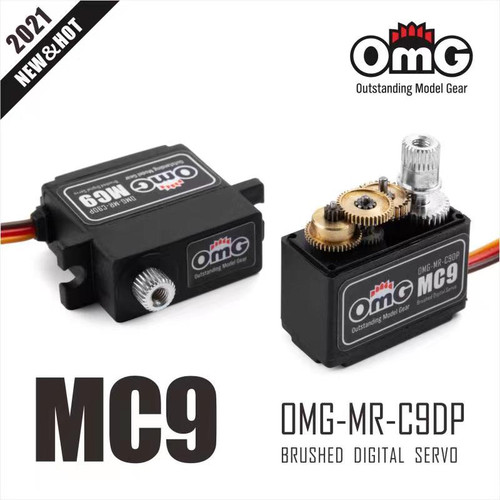 OMG 17g Metal Gear Micro Brushed Digital Servo (MC-9)