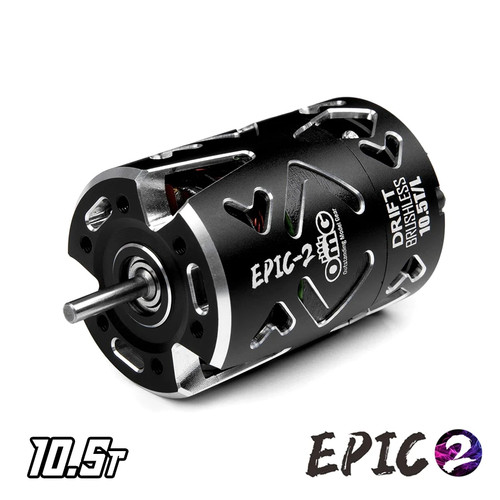 OMG EPIC-2 10.5T Professional Drift Motor - Black