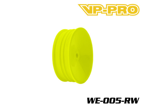VP-Pro 1/10 Offroad Wheel/Rim - 2WD Carpet Front - Yellow - 4pcs