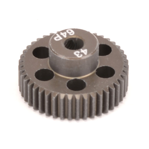 CORE RC - PINION GEAR 64DP 43T (7075 HARD)