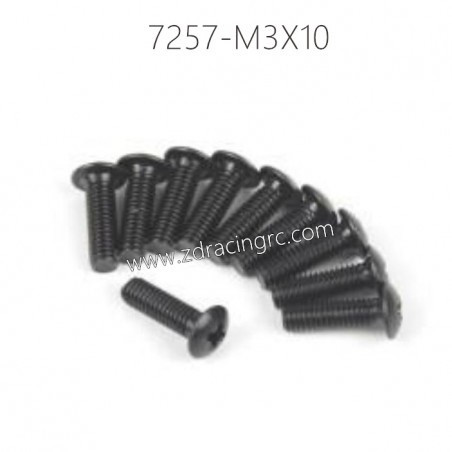 ZD Racing M3x10 Button Head Screw
