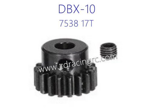 ZD Racing Hardened Motor Gear 17T Steel