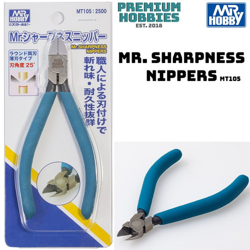 MT105 Mr.Sharpness Nippers Double-Edged Type side cutter - Mr.Hobby  [GSI-MT105]
