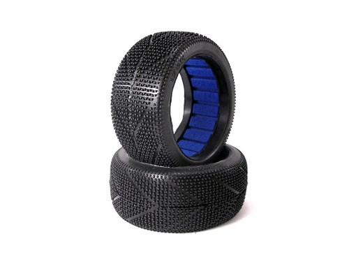 HOT RACE - Vesuvio 1/8 Buggy Tires w/Inserts (2) (Soft)