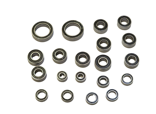 Hobby Station - Chrome Steel Bearing Kit - Tamiya M-07