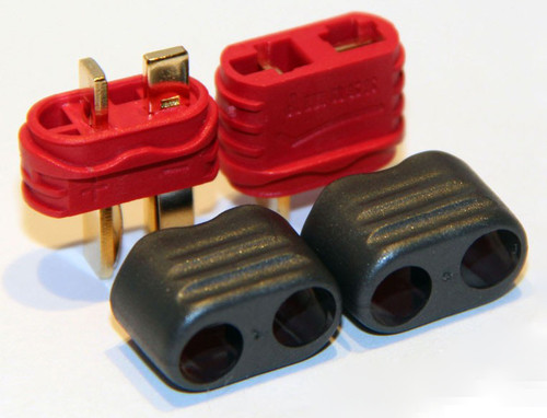 New T plug or call Deans plug  (one pair)