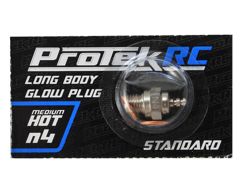 ProTek RC N4 Medium Hot Standard Glow Plug (.12, .15 to .28 Engines) (1) ProTek RC N4 Medium Hot Standard Glow Plug (.12, .15 to .28 Engines) (1)