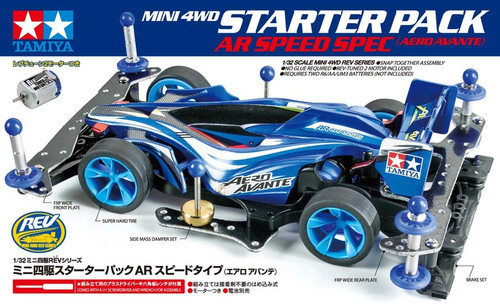 Tamiya #18706 - Mini 4WD JR STARTER PACK AR SPEED SPEC [18706]