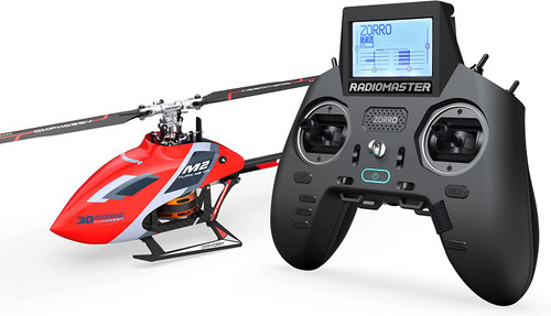 OMP M2 EVO Helicopter RTF combo ( Red)