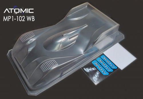 Atomic - MRZ Lexan Pan Car Body - MP1 (102WB)