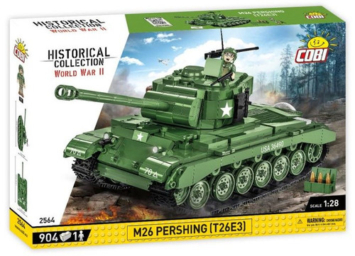 COBI-2564 | HC WWII 12564/ M26 PERSHING (T26E3) 904 PCS