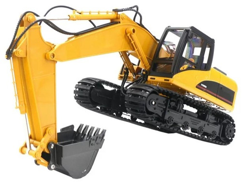 Huina 1535 1/14 RC Excavator Remote Control Truck with Lights Crawler Tractor Model
