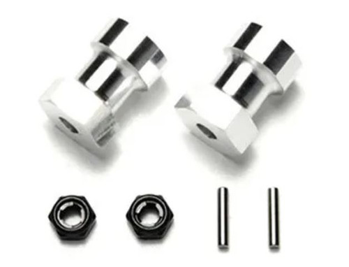 TAMIYA THE FROG (2005) ALU. WHEEL ADAPTER [53913]