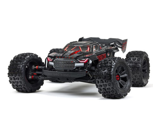 Arrma 1/5 KRATON V2 4X4 8S BLX EXB Brushless Monster Truck RTR, Black