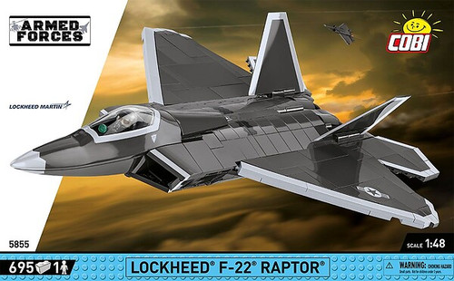 COBI-5855 | Lockheed F-22 Raptor 695pcs COBI-5855 | Lockheed F-22 Raptor 695pcs