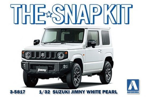 Aoshima 1/32 Suzuki Jimny White Pearl - Snap Kit