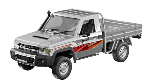 SG1406 RTR 1/14 2.4G RWD RC Car for TOYOTA LC79 - Grey