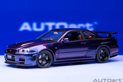 Autoart 77464 Nissan Skyline GT-R (R34) Z-tune (Midnight Purple)