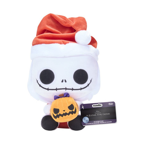 The Nightmare Before Christmas - Santa Jack with Jack-o-lantern US Exclusive 7" Pop! Plush [RS]