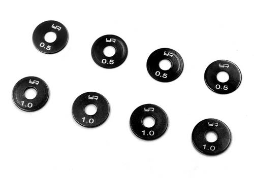 Aluminum Wheel Spacer 0.5 1.0 Set 8pcs