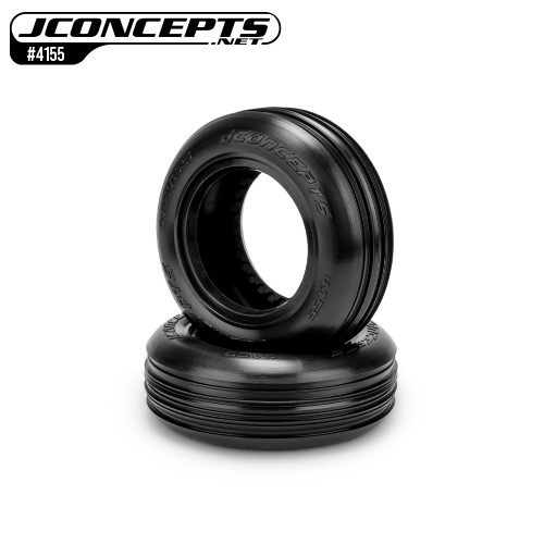 JConcepts - Carvers - 2.2" Narrow RC10T Front Tires (2) (Green)