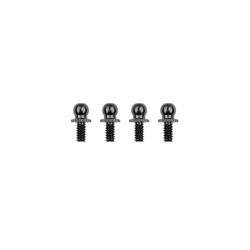 Team Associated RC10 Ballstuds 5.3mm Short Neck - Black