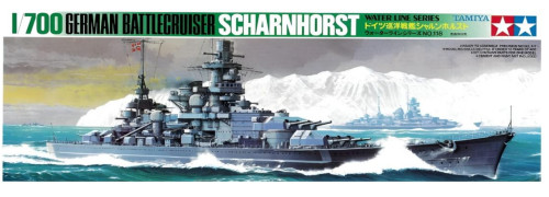 Tamiya 1/700 German Battle Cruiser Scharnhorst
