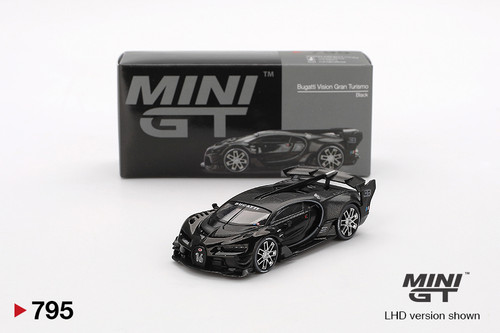 Mini GT Bugatti Vision Gran Turismo Black