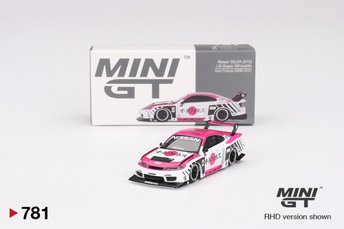 Mini GT Nissan LB-Super Silhouette S15 SILVIA Auto Finesse SEMA 2023
