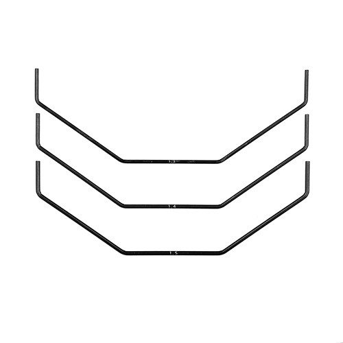 Team Associated RC10T7/RC10SC7 Front Anti-Roll Sway Bar Set