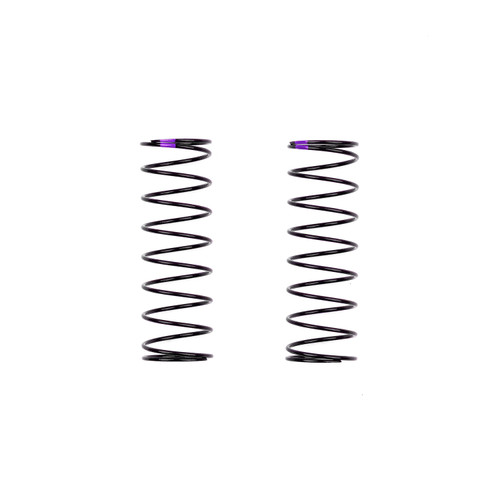 Team Associated 13mm Rear Shock Spring (Purple/2.6lbs) (61mm) (8.75T) (1.2D)